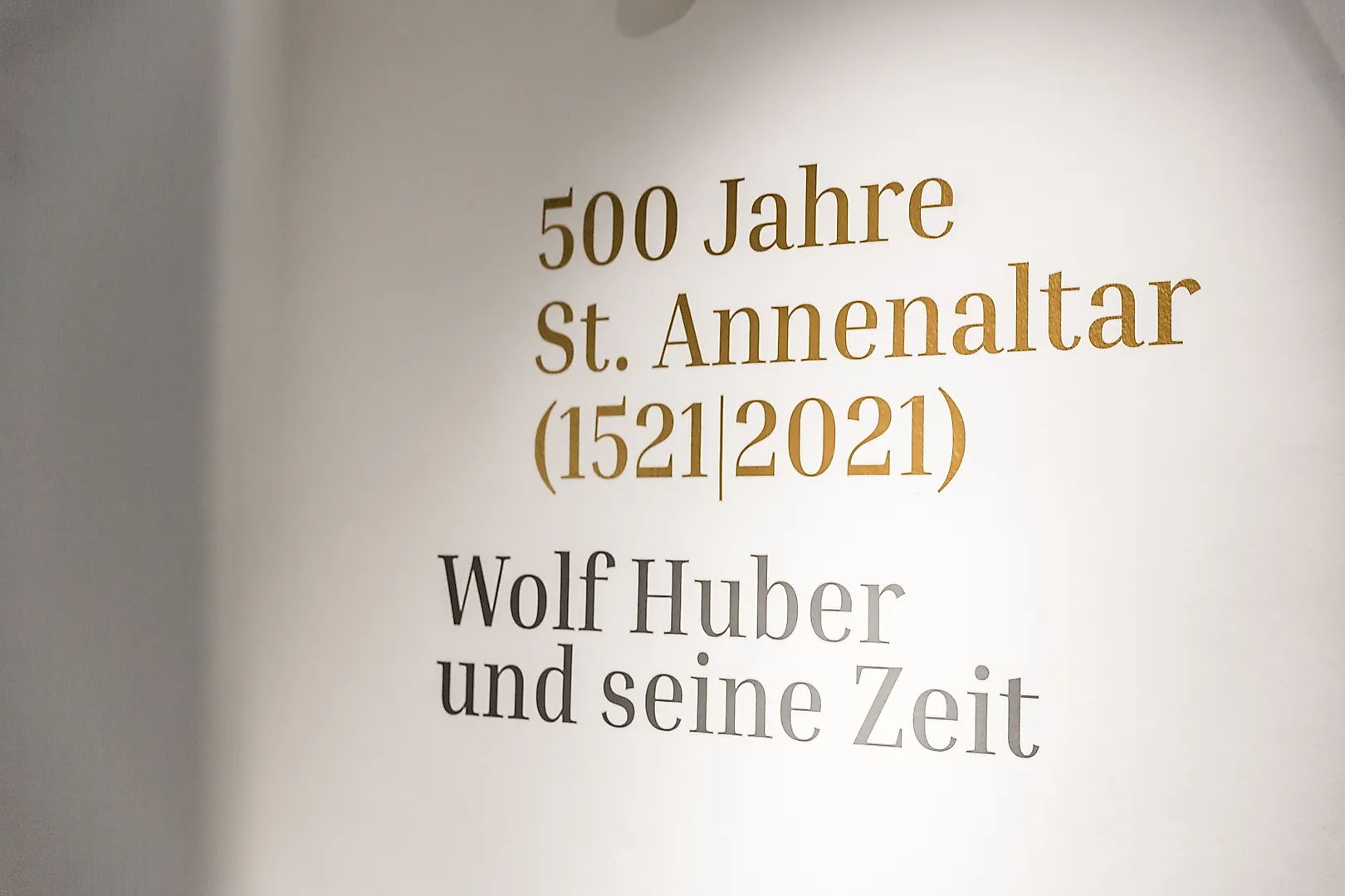 500 Jahre St. Annenaltar, Ausstellung, Palais Liechtenstein